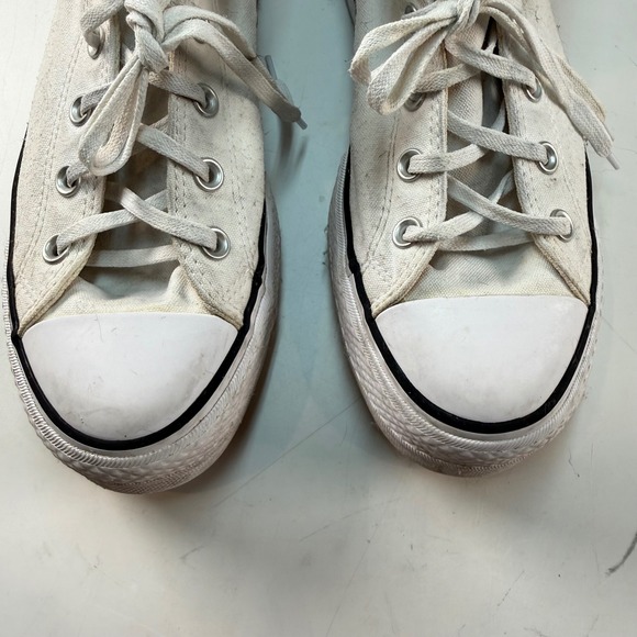Converse Chuck Taylor Platform High Top White Size 9 Women Canvas - Picture 3 of 6